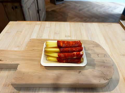 10 fingers de Comté / Chorizo
