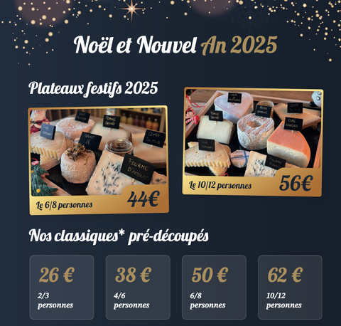 Plateau Festif 2025 - 6/8 personnes